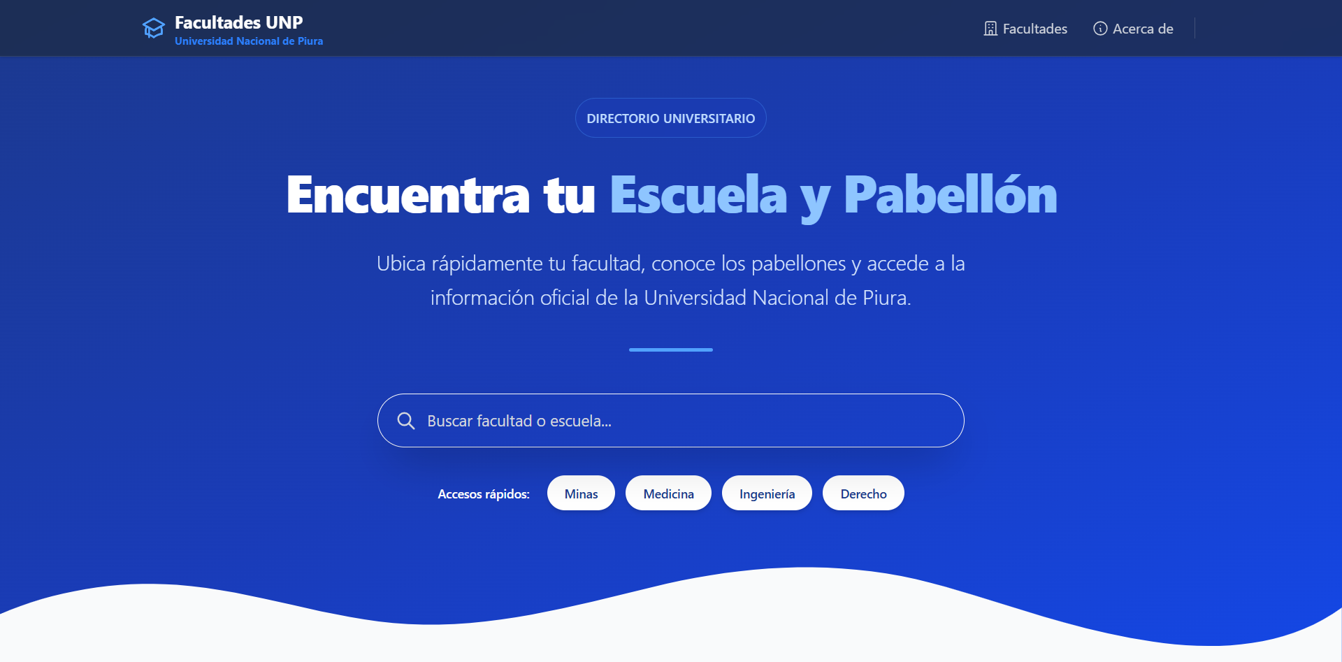 UNP Campus Map project image